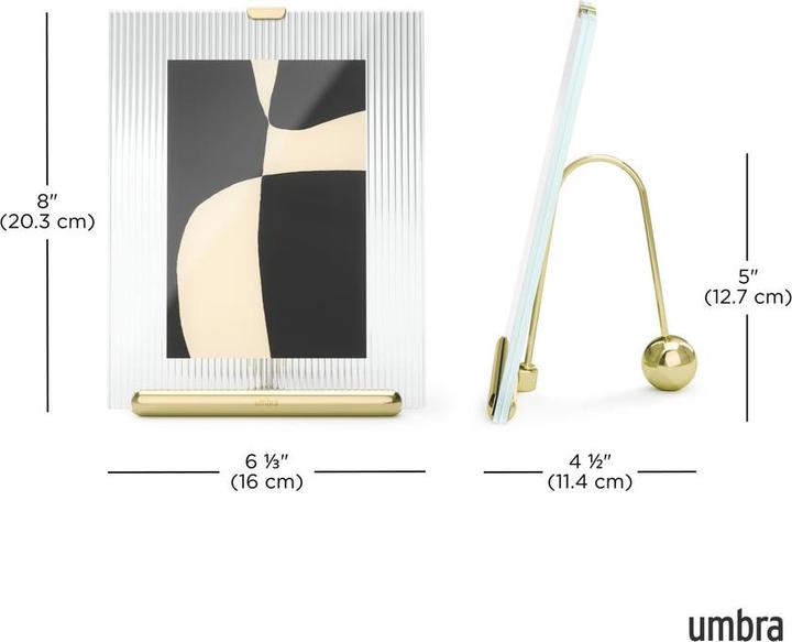 Produktbild Umbra Bilderrahmen Flute Messing, 13 x 18 cm (13 x 18 cm)
