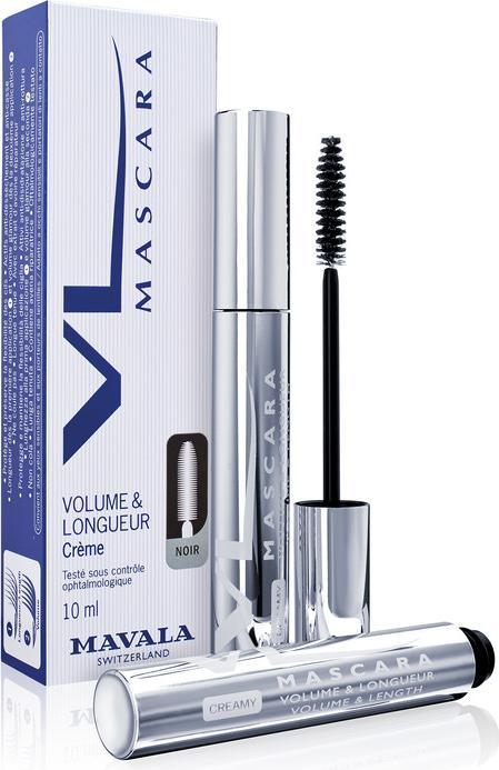Produktbild Mavala Creme Schwarz Volumen-und Längen-Mascara (Schwarz)