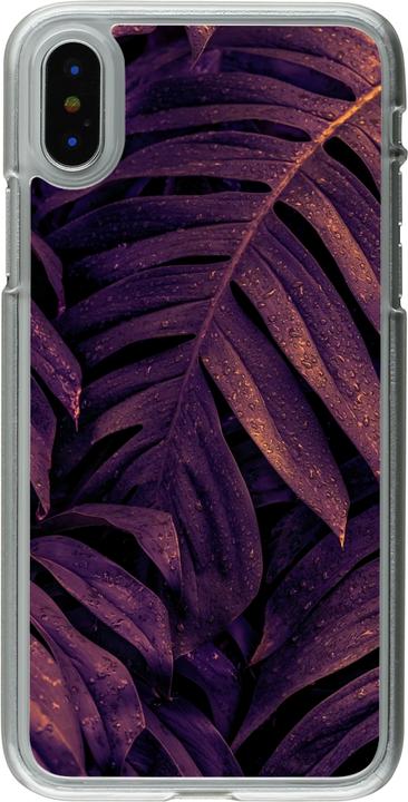 Immagine prodotto PhoneLook Foglie di luce viola trasparente Coque (Apple iPhone X, Apple iPhone XS)