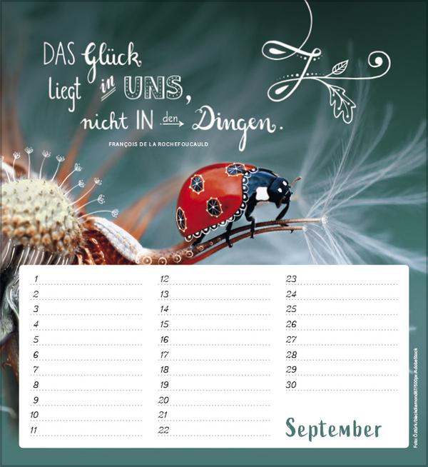 Produktbild Geburtstagskalender Im herzen barfuss (Harter Einband, Deutsch)