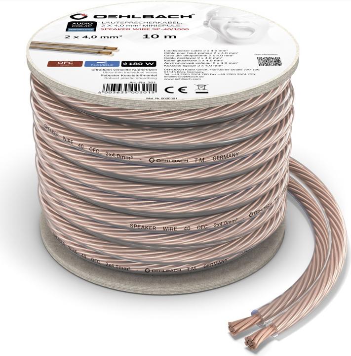 Produktbild Oehlbach Speaker Wire SP40 2000 (20 m, 4 mm²)