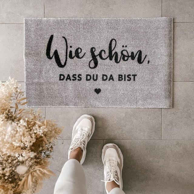 Image du produit Eulenschnitt Paillasson lavable Comme c'est beau - de (75 x 45 cm)