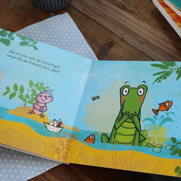 Immagine prodotto Das Krokodil pupst viel zu viel (Tedesco, Weber Susanne, 2024)