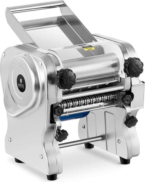 Produktbild Royal Catering Nudelmaschine elektrisch Pastamaker 18 cm Pastamaschine 1 - 14 mm Nudeln 550 W