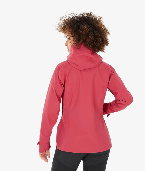 Immagine prodotto Quechua Giacca da trekking da donna impermeabile per escursioni in montagna - MH500 rosa (XL)