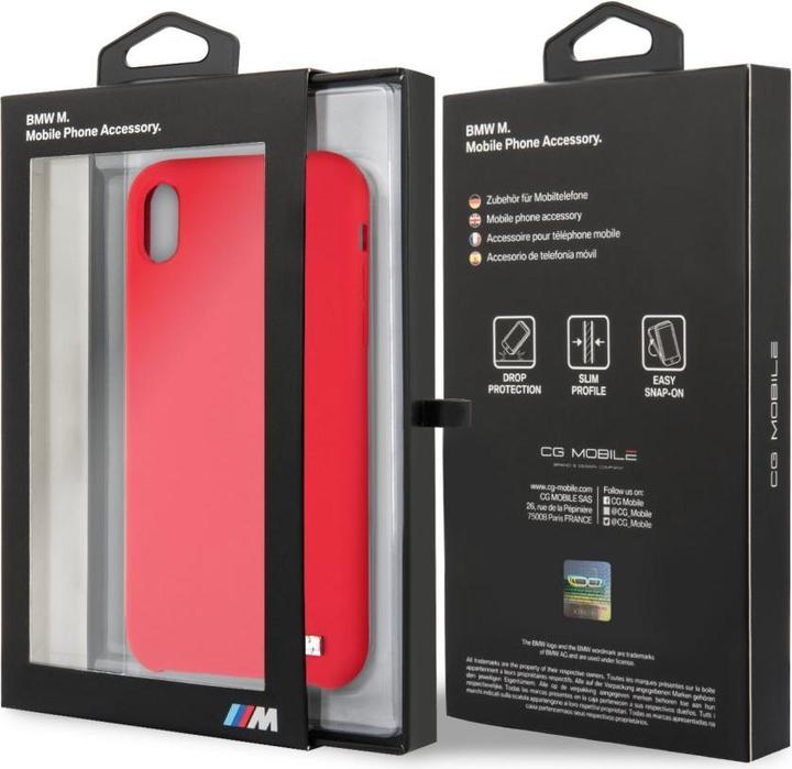 Actual product image BMW iPhone XR Hardcase Silicone (Apple iPhone XR)