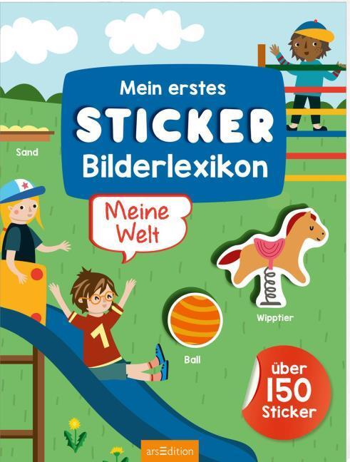 Produktbild Stickerheft, Bilderlexikon - Meine Welt