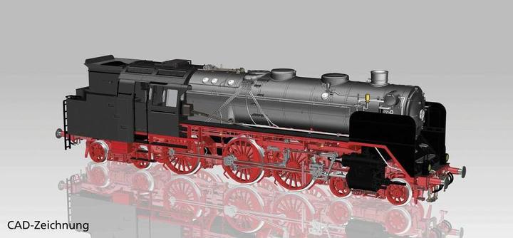 Actual product image Piko AC Steam locomotive/Sound BR 62 DR III + PluX22 Dec. (Track H0)