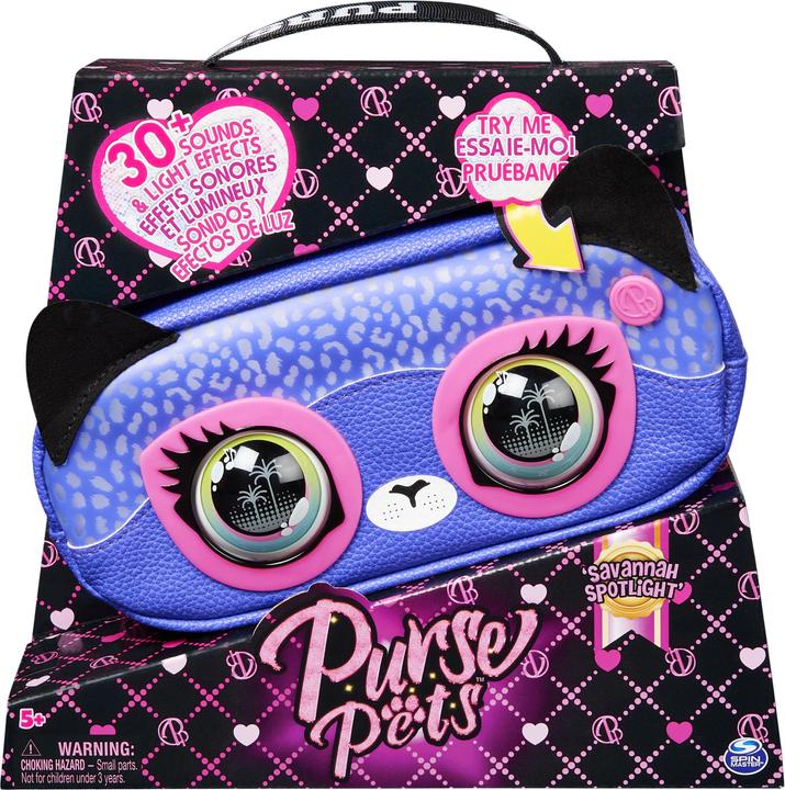 Immagine prodotto Spin Master Borsetta Pets Savannah Spotlight Marsupio Ghepardo