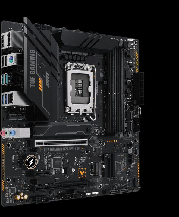 Actual product image ASUS TUF GAMING B760M-E D4 (LGA 1700, Intel B760, mATX)