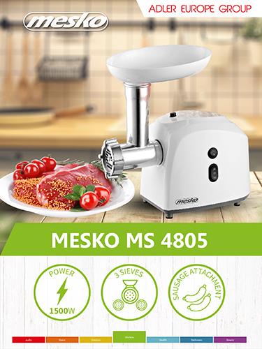 Produktbild Mesko MS 4805 Fleischwolf