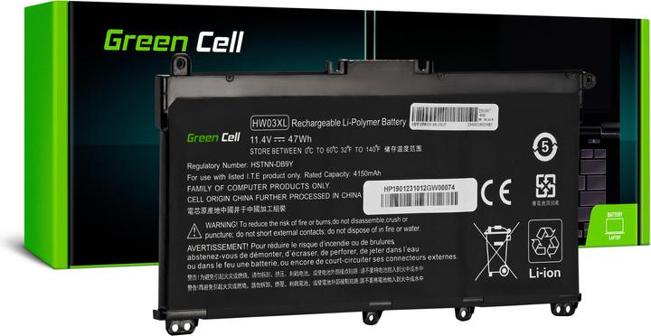 Actual product image GreenCell Laptop Battery for HP 250 G9 255 G8 255 Pavilion - 4150mAh (4150 mAh)