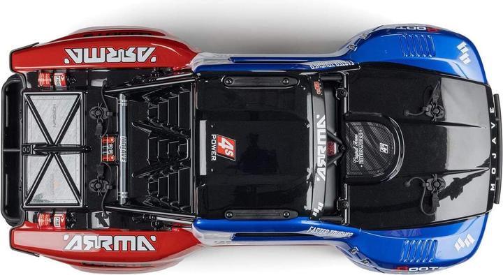 Immagine prodotto Arrma Camion da corsa breve Mojave 4x4 4S BLX Blu, ARTR, 1:8 (ARR Quasi lettura a corredo)