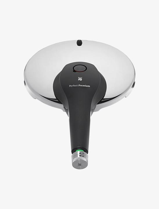 Produktbild WMF Schnellkochtopf 3tlg 4,5+3,0l Dampfkochtopf Perfect Premium Induktion (22 cm, Dampfkochtopf, Edelstahl)