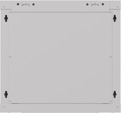 Image du produit Lanberg Wandmontierte Schrank 19 9HE 540x350 graue mit Glastüren (FLAT PACK) (10.86 HE, Rack 19 pouces)