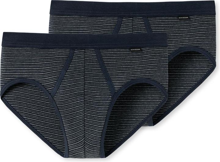 Schiesser 2erPack Sportslip Feinripp