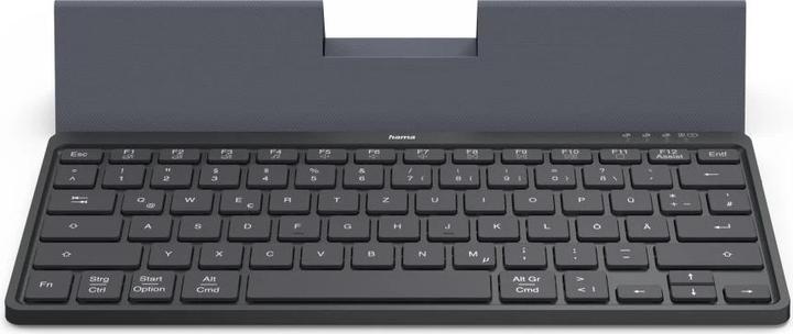 Actual product image Hama Multi-device keyboard Travel 600, cover, Bluetooth®, small, SW, QWERTZ DE (00125138) (DE, Wireless)