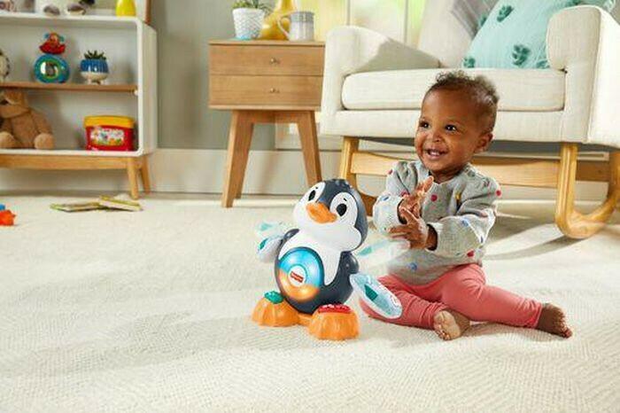 Actual product image Mattel Fisher Price Linkimals Penguin The Animal With Music for 9+ months HCJ60