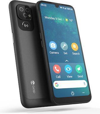 Image du produit Doro 8100 Plus sans alimentation (32 Go, Noir, 6.10", SIM simple, 17 Mpx, 4G)