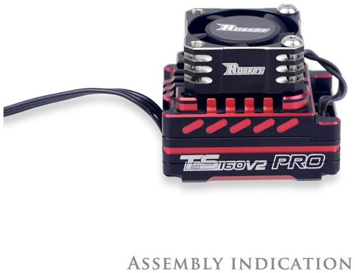 Immagine prodotto Surpass Hobby Ventola 25x25 mm, 32000 rpm Nero & Argento