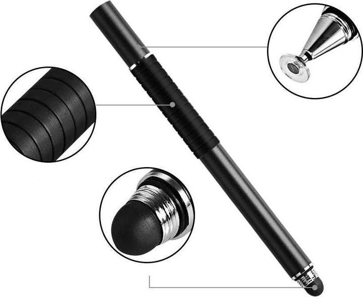 Actual product image JTI Double-sided stylus pen - Universal - Black