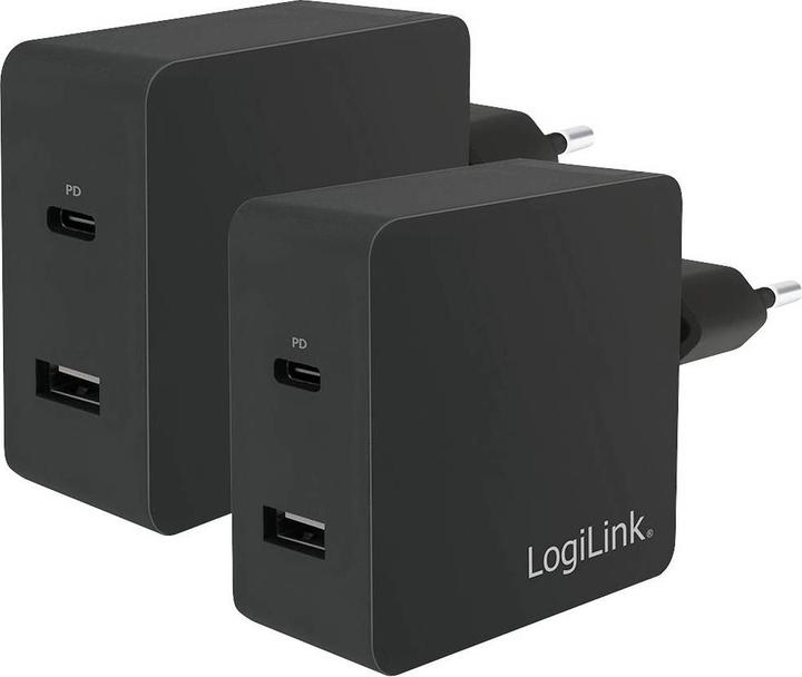 Actual product image LogiLink USB socket adapter (65 W)