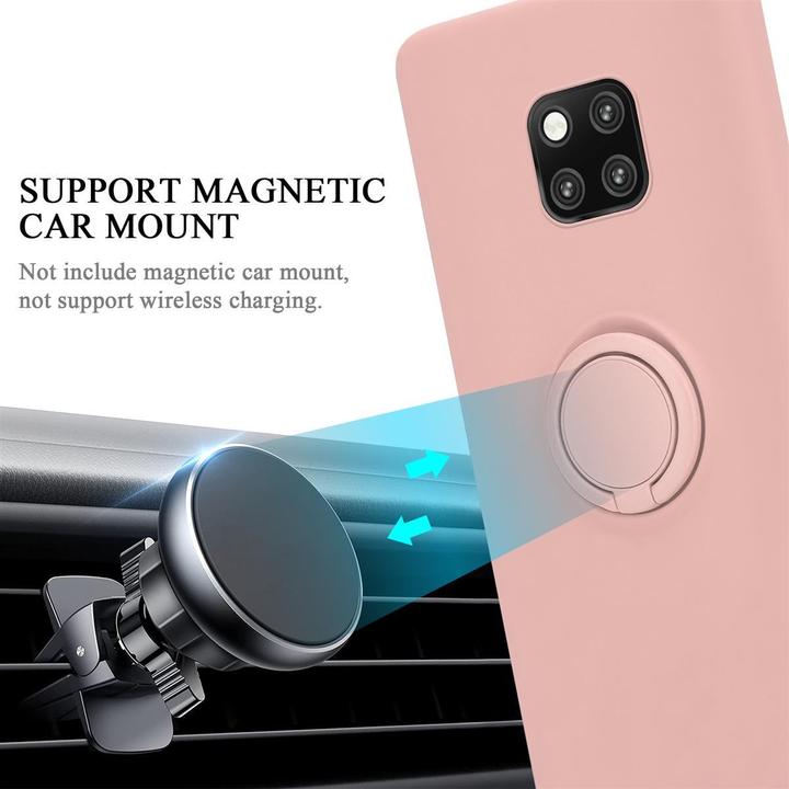 Image du produit Cadorabo TPU Liquid Ring Silicone Case Cover (Mate 20 Pro)