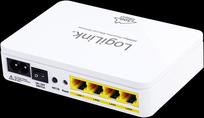 Produktbild LogiLink Homeplug Ethernet Gateway (500 Mbit/s)