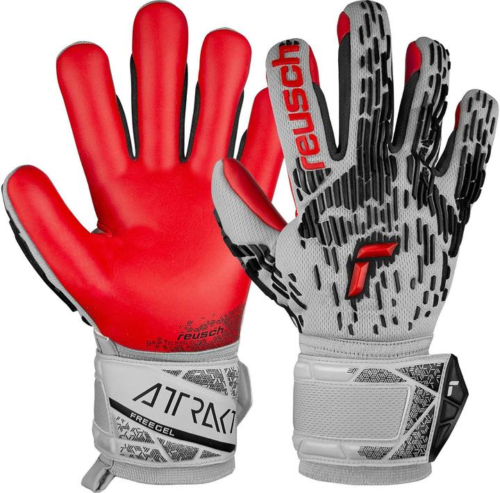 Actual product image Reusch Attract Freegel Silver (5)