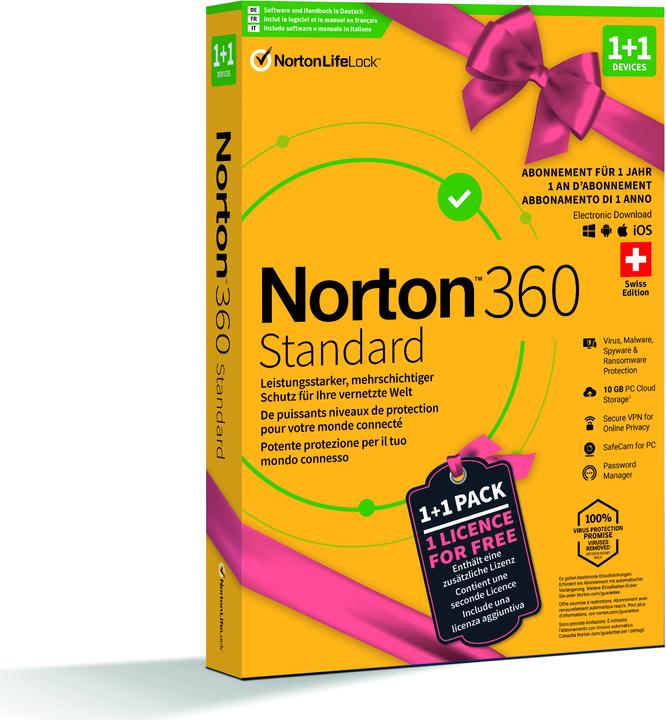 Immagine prodotto Norton 360 Standard (2 Utente, 12 mesi)