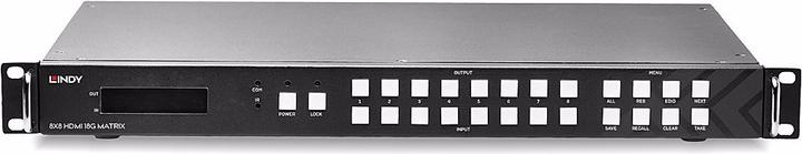 Immagine prodotto Lindy Matrice 8x8 HDMI 18G con scalatura video wall