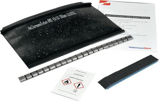 Actual product image HellermannTyton Cable Repair Sleeve 100/30- 1000mm BK (1 x)