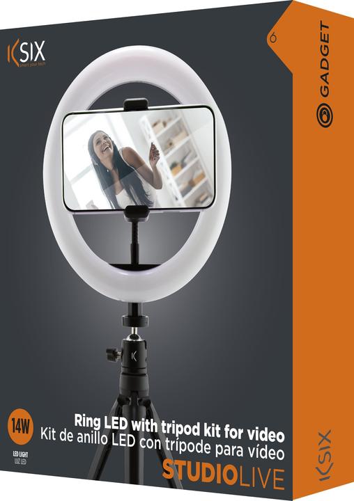 Image du produit KSIX Kit Studio Live (éclairage annulaire)