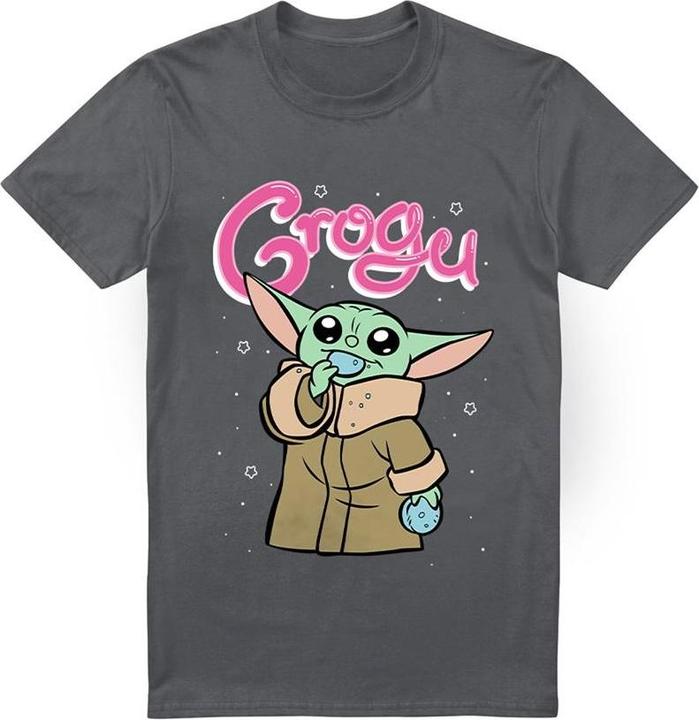 Actual product image Star Wars Mens Grogu Bubble T-Shirt (XL)