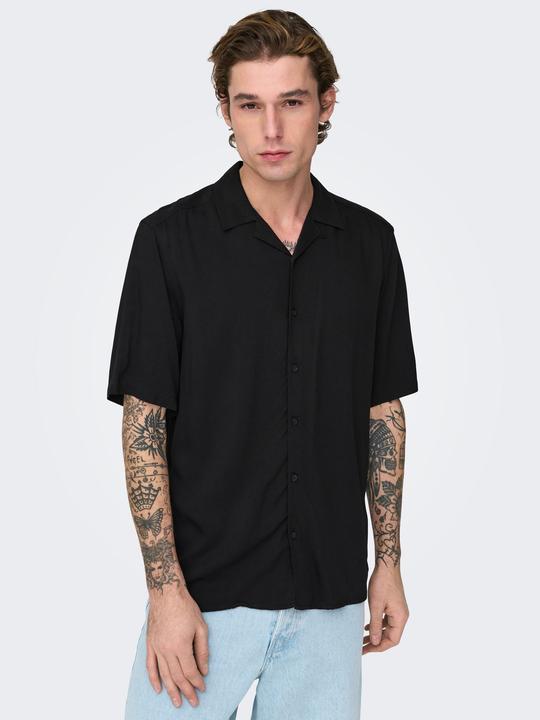 Immagine prodotto Only & Sons Camicia a maniche corte a tinta unita (S)
