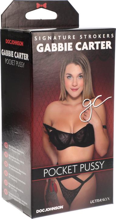 Actual product image Doc Johnson Gabbie Carter - ULTRASKYN Pocket Pussy