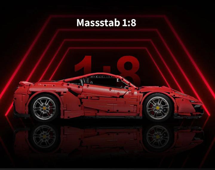 Produktbild Cada MASTER Red Super Car 1:8 inkl Power System