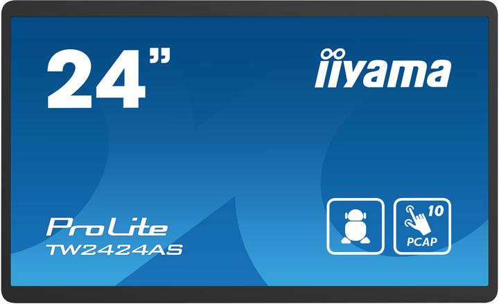 iiyama TFT-Touch 23,8/60,5cm ProLite TW2424AS-B1 *schwarz* 16:9 (1920 x 1080 Pixel, 23.80")