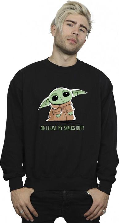 Produktbild Star Wars The Mandalorian Grogu Snacks Meme Sweatshirt (S)