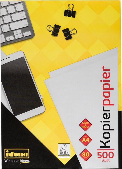 Immagine prodotto Idena Carta per fotocopie (80 g/m², 500 x, A4)