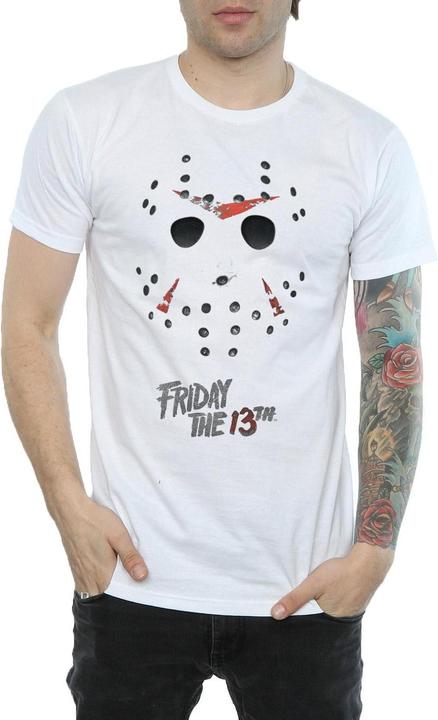 Produktbild Absolute Cult Jason Hockey Mask TShirt (S)