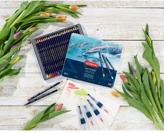 Produktbild Derwent Inktense Permanent (Mehrfarbig, Multicolor, multicolour, 24 x)