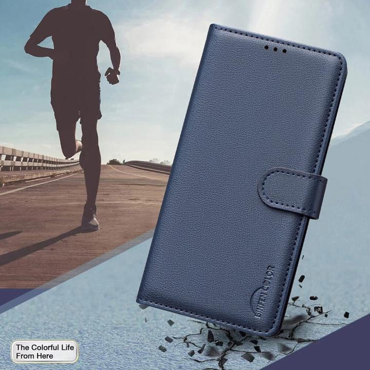 Produktbild Binfen Color Galaxy S25 / S24 - BINFEN Leder Etui Hülle mit RFID Blocker (Samsung Galaxy S25, Samsung Galaxy S24)