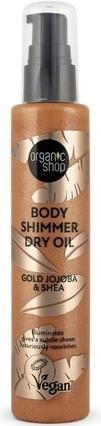 Image du produit Natura Siberica Huile sèche Body Shimmer Gold Jojoba & Shea 100ml (Huile pour le corps, 100 ml)