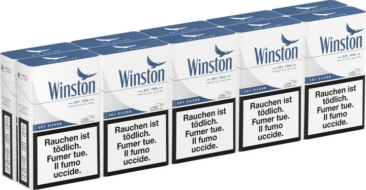 Image du produit Winston Boîte Sky Silver (10 pcs)
