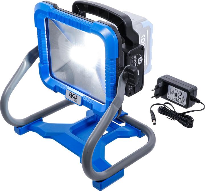 Image du produit BGS Lampe de travail LED sur batterie | repliable | 18 V | sans batterie (2000 lm)