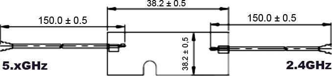 Produktbild Delock Twin Antenne