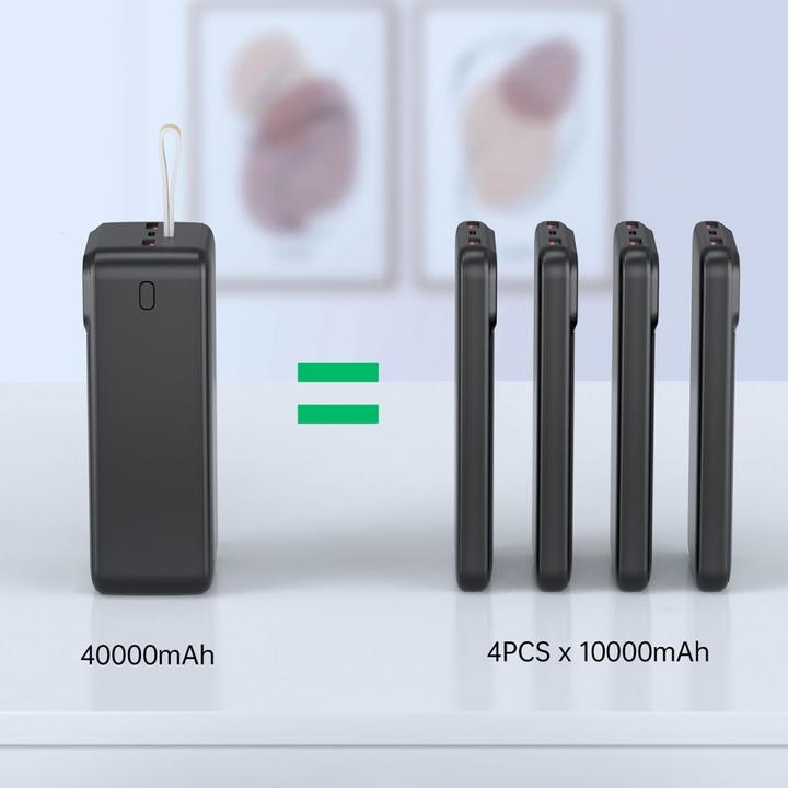 Produktbild Choetech 40000 mAh (40000 mAh, 22.50 W)