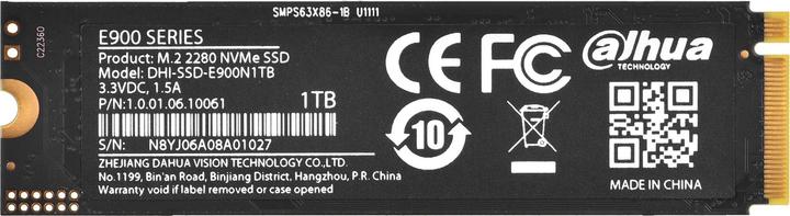 Produktbild Dahua Technology DHI-SSD-E900N1TB Internes Solid State Drive M.2 1000 GB PCI Express 3.0 3D TLC NVMe (1000 GB, M.2 2280)