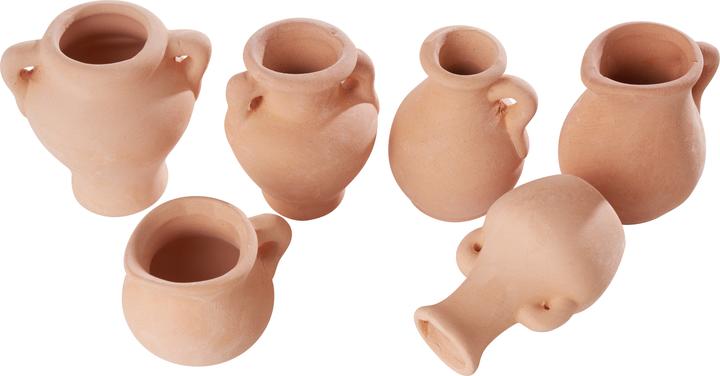 Immagine prodotto VBS Vasi in argilla, set di 6 vasi altezza 4-6 cm